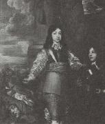 William Dobson Charles II as a boy commander France oil painting artist